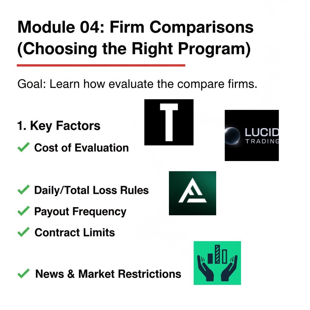 Key factors in choosing a prop firm