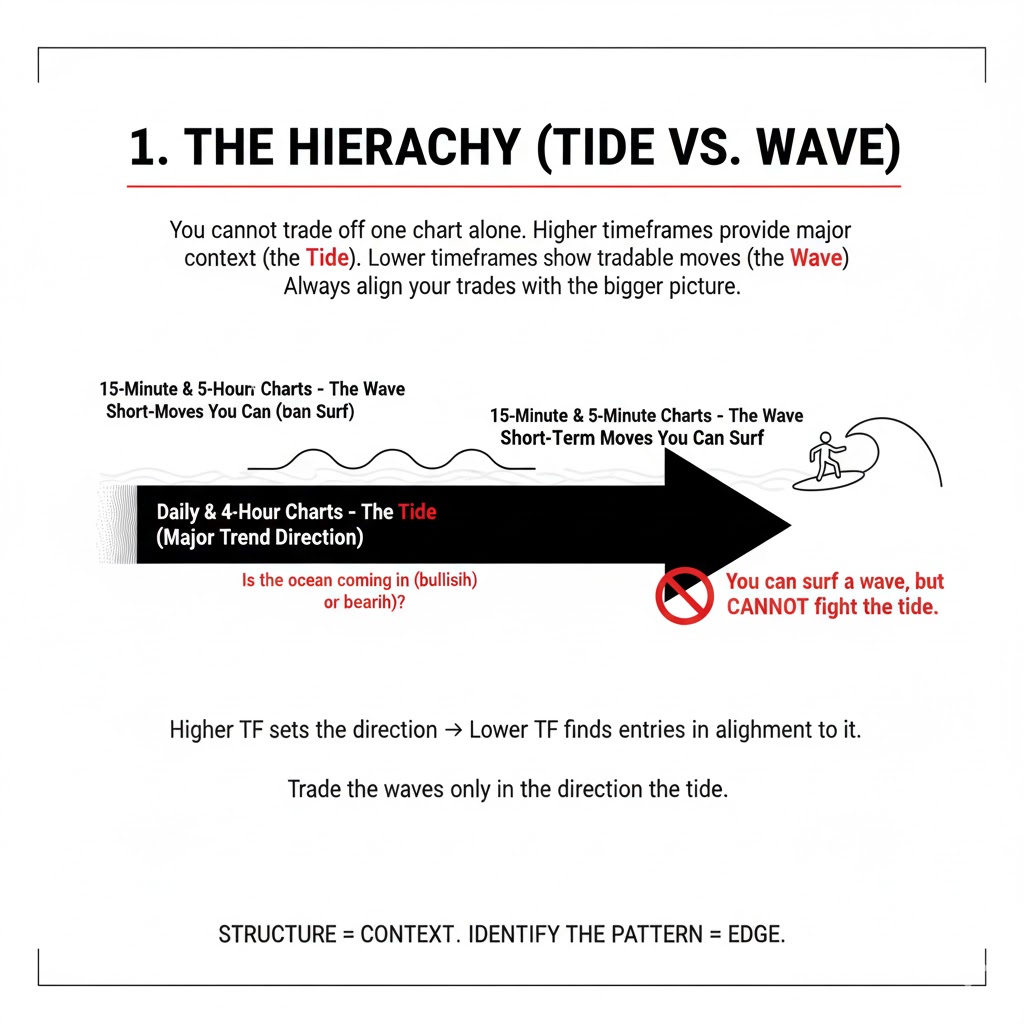 Multi-timeframe hierarchy