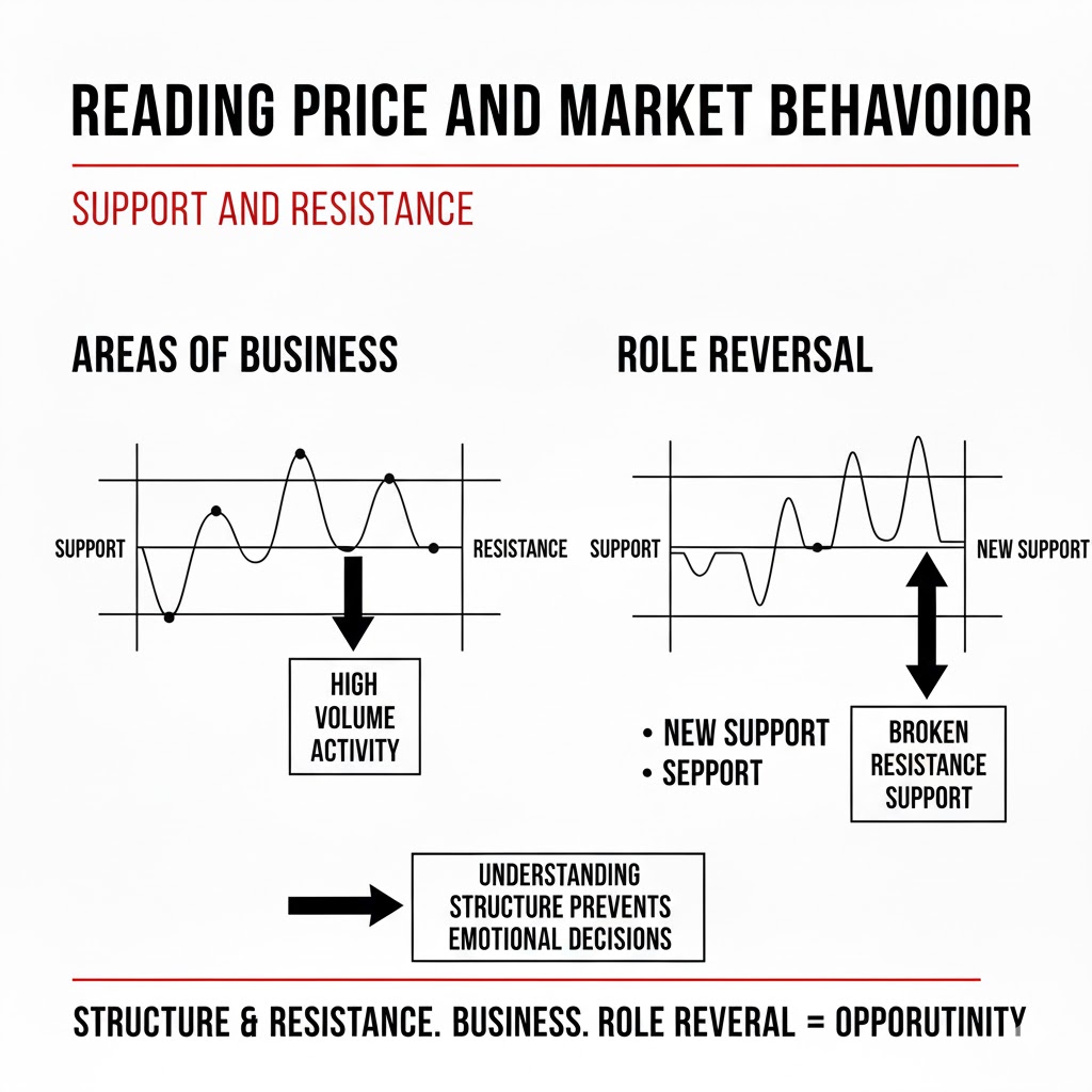 Support and resistance